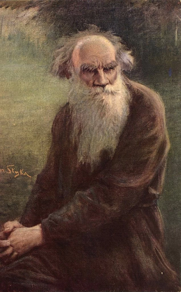 Ritratto di Lev Nikolàevič Tolstòj